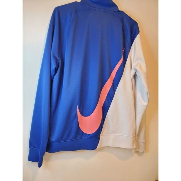 Nike Sportswear Swoosh Logo Men's Sz L Track Jacket Warmup Full Zip BV5287 - Picture 6 of 9